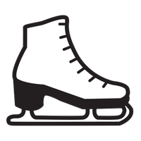 Ice Skating Shoes PNG Image High Quality