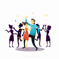 Dance Party Image PNG File HD