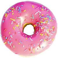 Pink Donut Image Free Clipart HQ