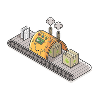 Factory Machine Image PNG File HD