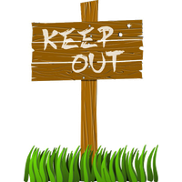 Keep Out HD Download Free Image