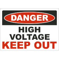 Keep Out Danger Free HD Image