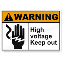 Keep Out Warning Image PNG File HD