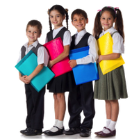 Back To School Kids PNG Free Photo