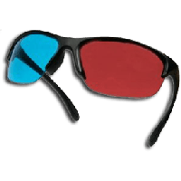 3D Cinema Glasses Png Image