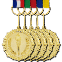 Gold Medal PNG Image High Quality