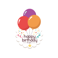 Vector Balloon Birthday Balloons Happy Free Clipart HQ