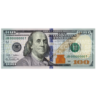 Benjamin United Banknote Bill Dollar One States