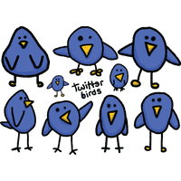 Euclidean Twitter Vector Bird Icon Free Transparent Image HD