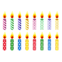 Birthday Candles Png Hd