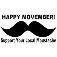 No Shave Movember Day Mustache Download Png