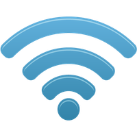 Blue Circle Wifi Download HQ PNG