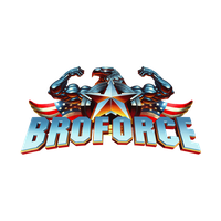Broforce Logo Brand Game Linux Download HD PNG