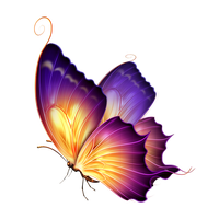 Butterfly Color Purple PNG Download Free