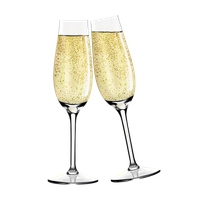 Glass Champagne Year HQ Image Free PNG