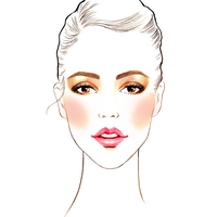 Fashion Makeup Illustration Chanel Cosmetics Female Drawing