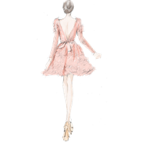 Fashion Chanel Illustration Drawing PNG Image High Quality