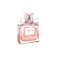 Pink No. Chanel Dior Perfume Miss Drawing