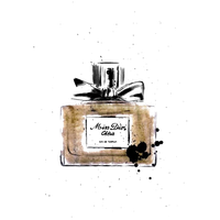Drawing Fashion Chanel Illustration Perfume Download HD PNG