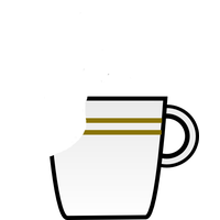 Coffee Cup Tea Button Blinks Espresso Mug