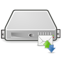 Vector Database Icons Servers Computer Server Email