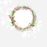 Picture Flower Ps Material Creative Border