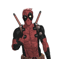 Television Superhero Show Movie Others Deadpool Drawing