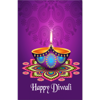 Gift Diwali Greeting Note Lakshmi Cards