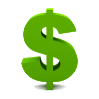 Picture United Symbol Dollar Sign States Green