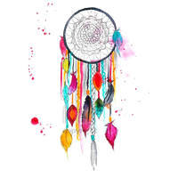 Watercolor Painting Art Drawing Dreamcatcher Free HQ Image