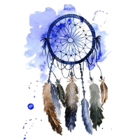 Watercolor Painting Drawing Dreamcatcher PNG File HD