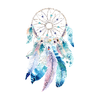 Watercolor Painting Dreamcatcher HQ Image Free PNG