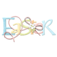 Text Easter Transparent PNG Download Free