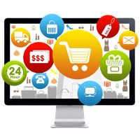Development Web Shopping Business E-Commerce Design Online