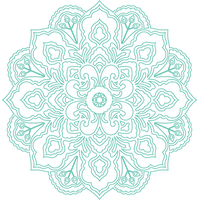 Yoga Patterns Pattern Peppermint Euclidean Vector Green
