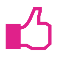 Pink Like Icons Button Computer Facebook