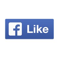 Like F8 Media Button Facebook Social Transparent