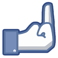 Youtube Middle Facebook Finger Hashtag Flickr