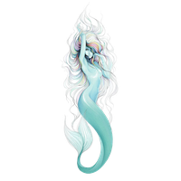 Tattoo Artist Finger Moustache Drawing Mermaid