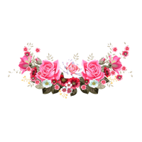 Floral Roses Design Garden Instagram Free Transparent Image HQ