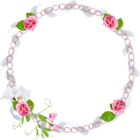 Frames Picture Pink Flower Border Free HD Image