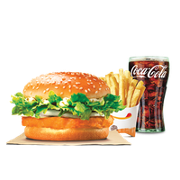 King Whopper Sandwich Hamburger Cheeseburger Fries French