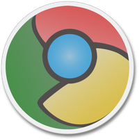 Chrome Google Design Font PNG Free Photo