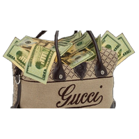 Money Gucci Fashion Bag Free Transparent Image HD