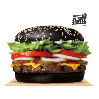 King Whopper Hamburger Food Fast Burger Bun