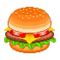 King Art Food Cheeseburger Fast Burger Hamburger