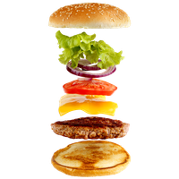 King Hamburger Food Fries Fizzy Fast Burger