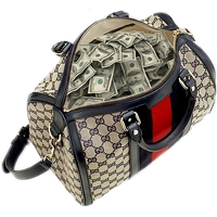 Handbag Money Gucci Chanel Bag Free Transparent Image HQ