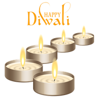 Wish Diwali Sms Candles Message Happiness Happy
