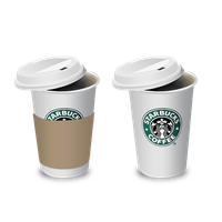 Coffee Iced Tea Cup Take-Out Mocha Starbucks